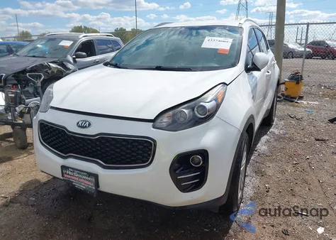 2017 Kia Sportage Lx z USA, uszkodzony, nr VIN KNDPMCAC3H7078451